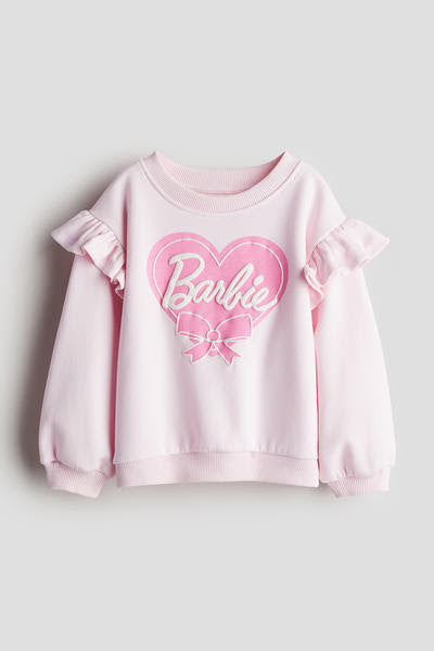 SUDADERA ROSADA BARBIE HM