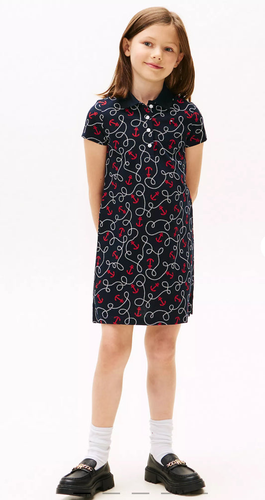 Vestido Rojo\Azul Tommy Hilfiger