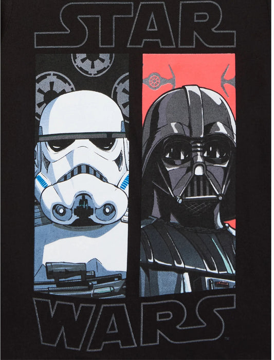 CAMISETA NEGRA STAR WARS DV