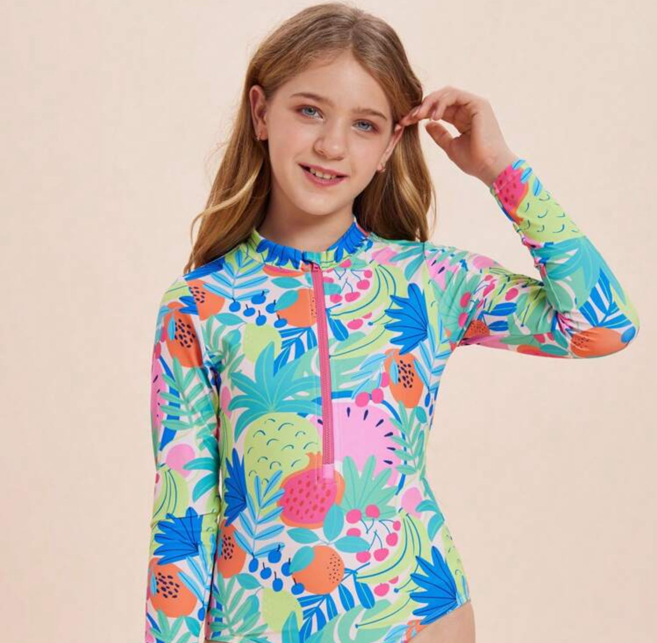 Traje de baño tropical