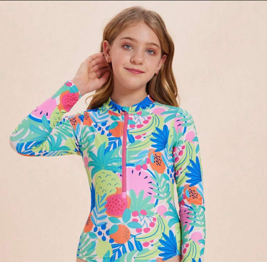 Traje de baño tropical