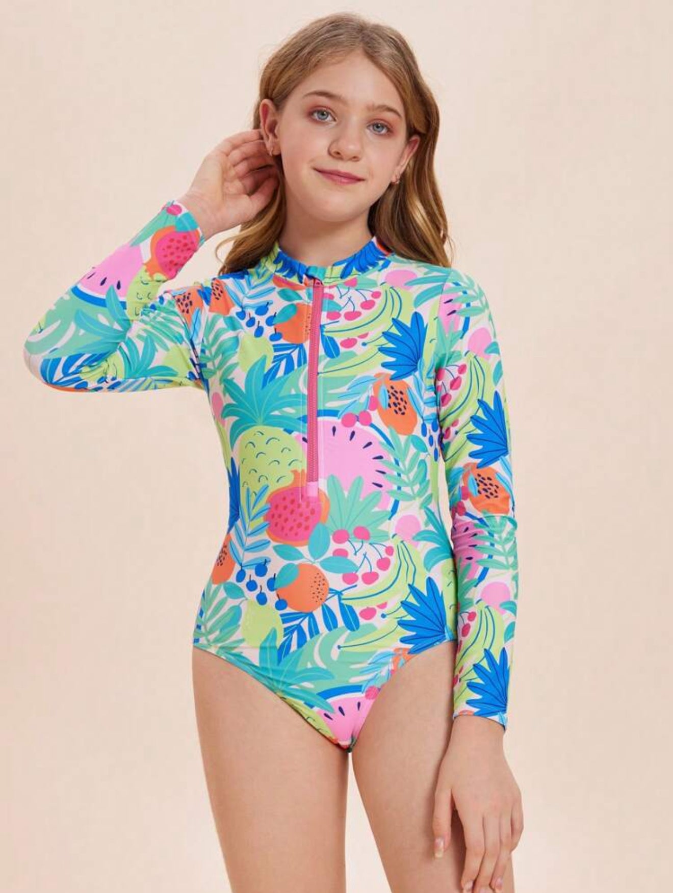 Traje de baño tropical