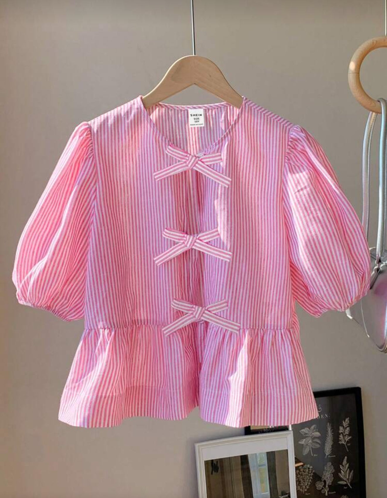 Blusa chongos rosada