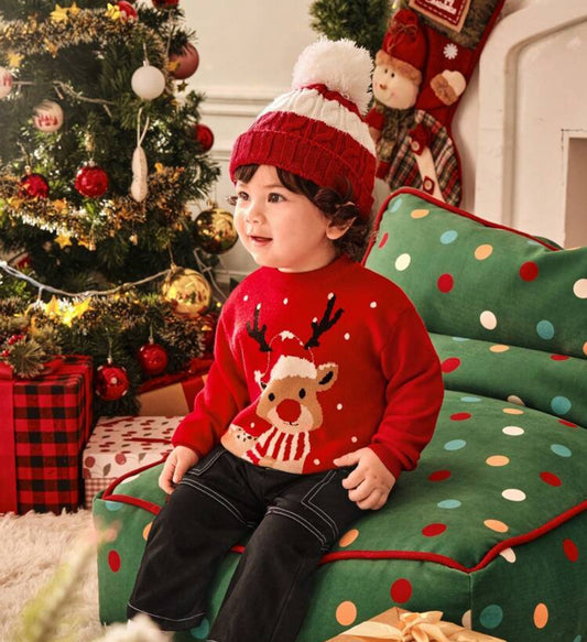 SUETER NAVIDAD BEBE RENO