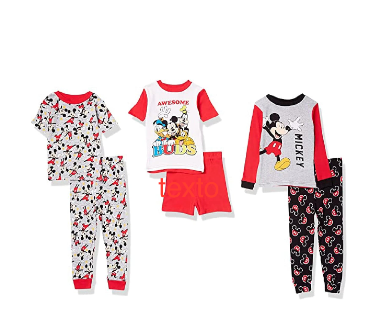 Pijamas Mickey Mouse BEBE