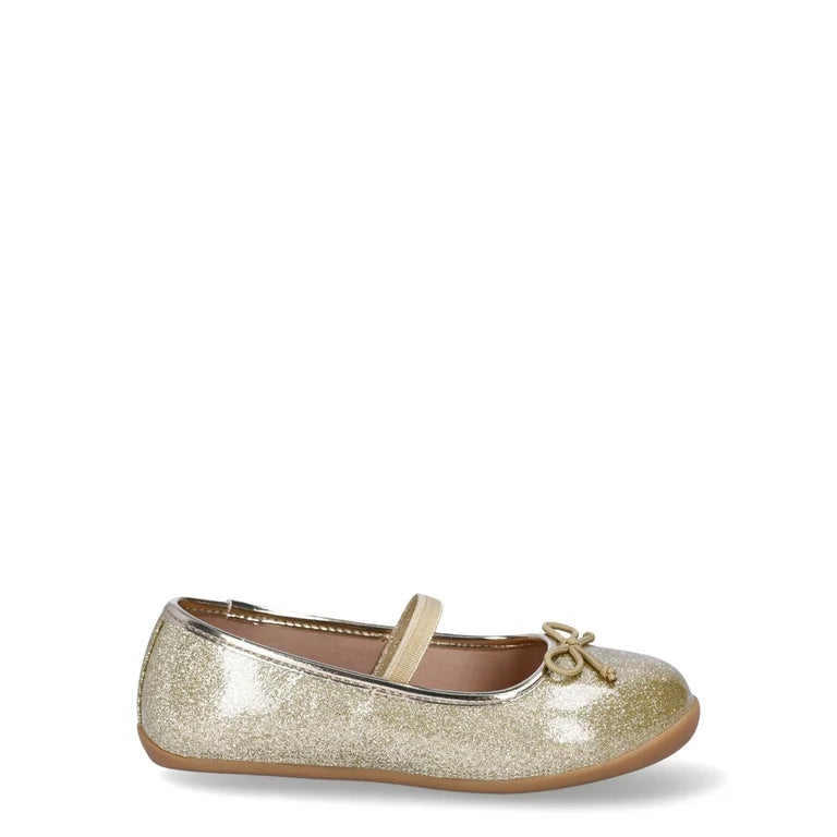 Flats Doradas Escarchadas