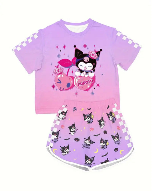 Conjunto Sanrio KUROMI