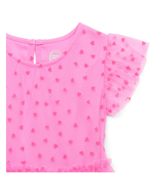 Vestido tul corazones WN