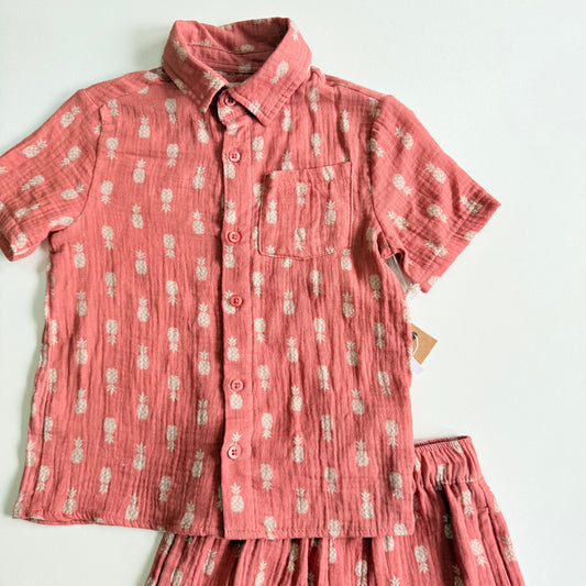 Conjunto algodon piña