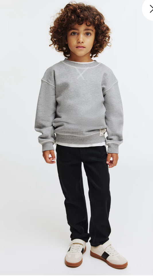 Slim Fit Jeans H&M Negros #2
