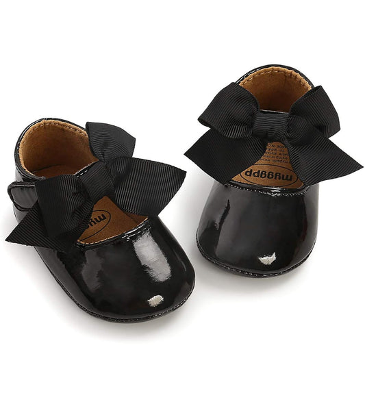 Flats negras Charol Bebe