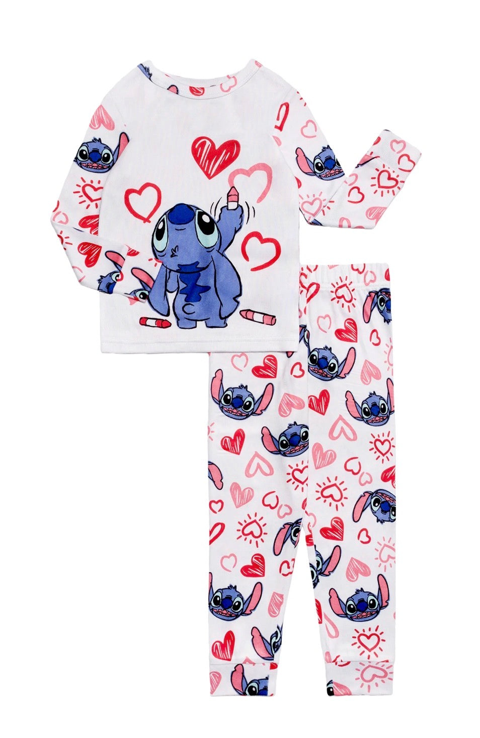 PIJAMA STITCH SAN VALENTIN