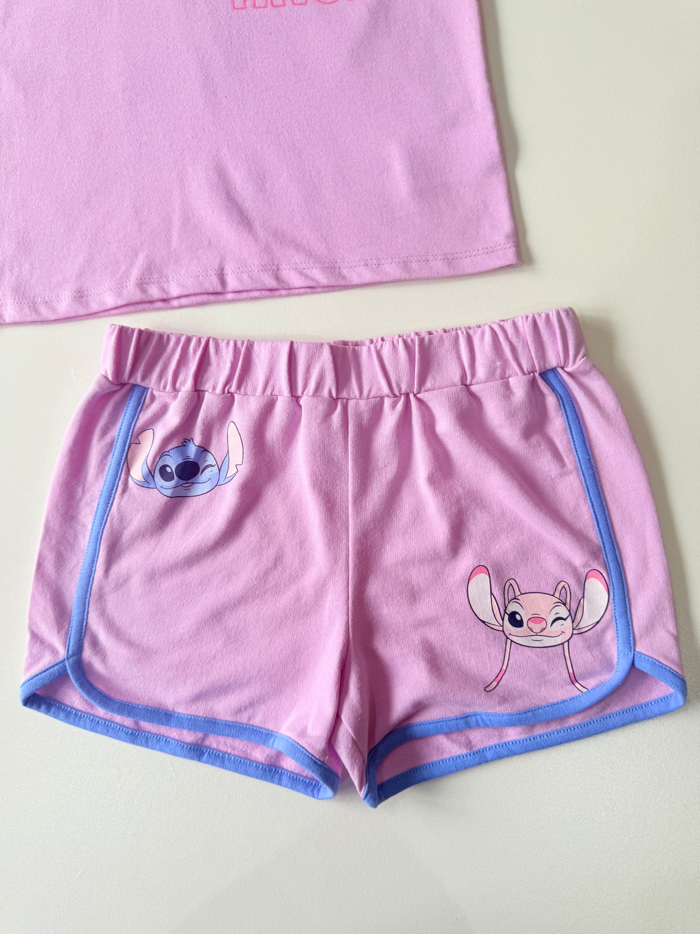 Conjunto Stitch y Angel