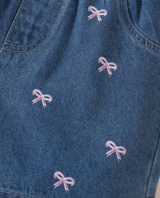 Short Denim CON CHONGUITOS