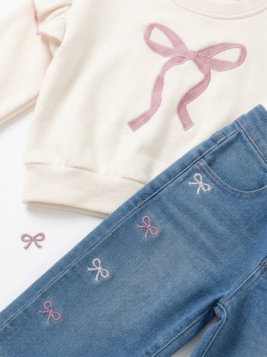 CONJUNTO JEAN Y SUETER CHONGUITOS
