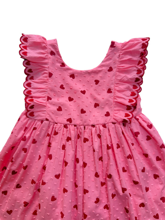 VESTIDO CORAZONES + CARTERA IZAAC MIZRAHI