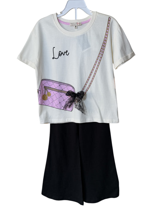 SET LEGGING Y CAMISETA LOVE