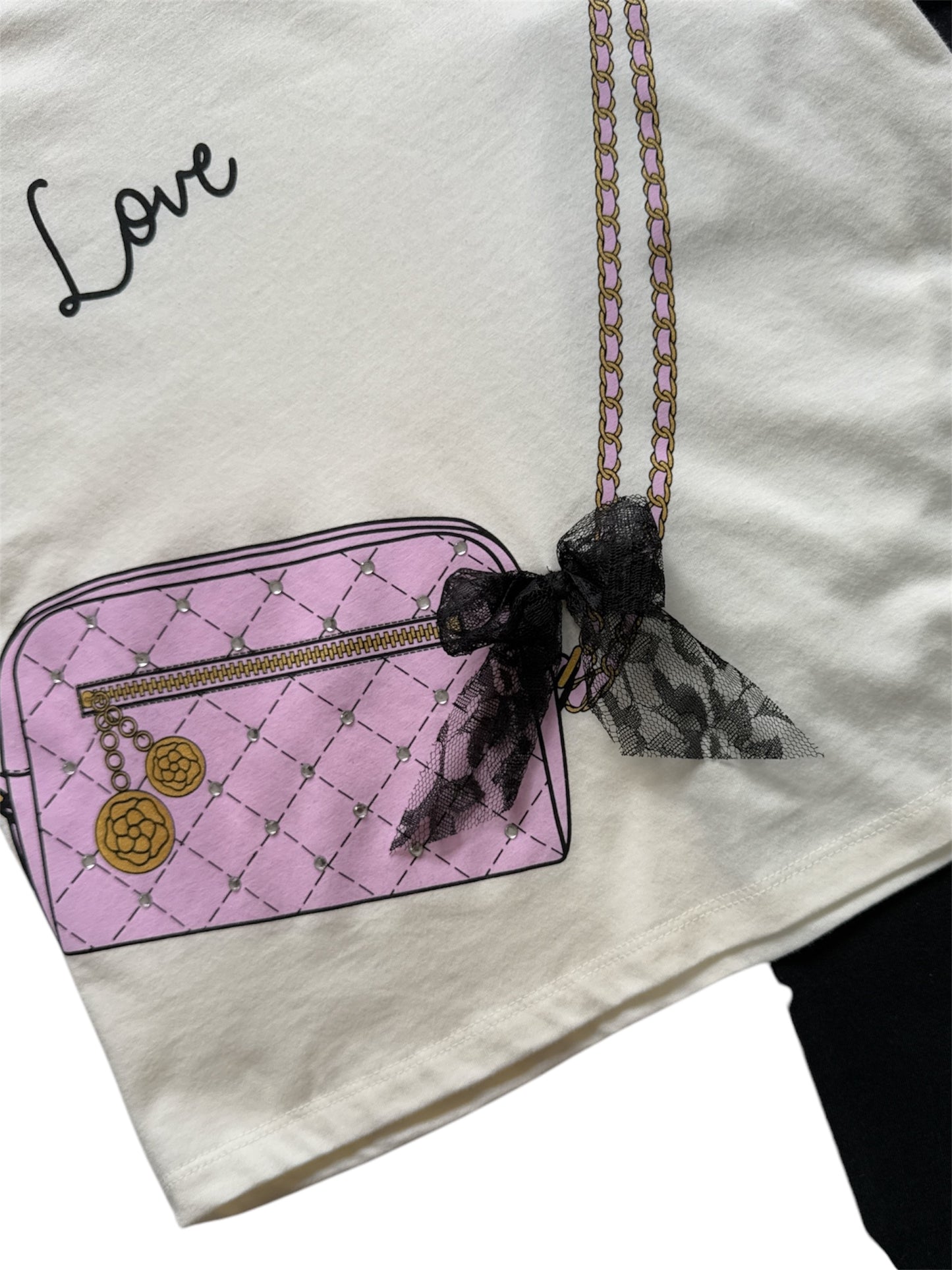 SET LEGGING Y CAMISETA LOVE