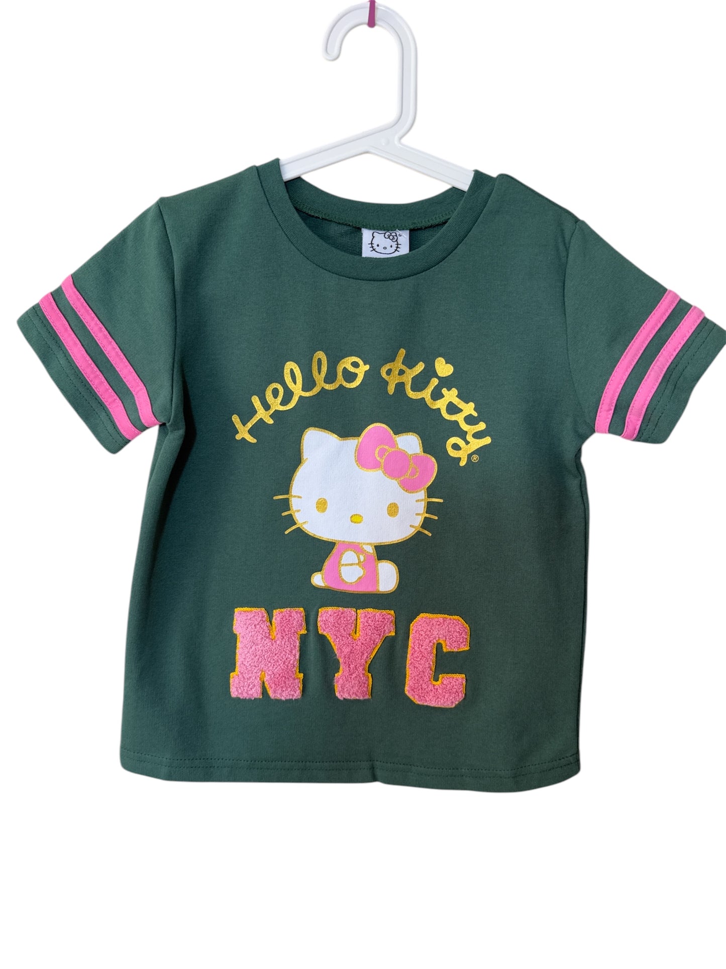 CAMISETA VERDE HELLO KITTY