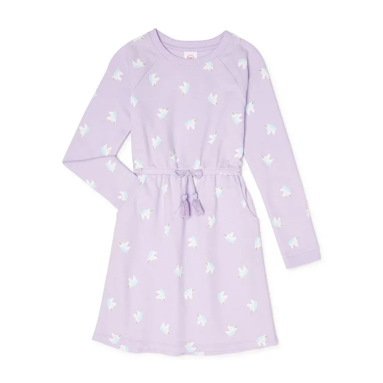 Vestido Lila de Unicornios