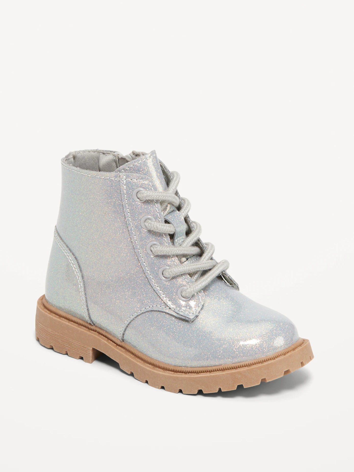 Botas Escarchadas Grises