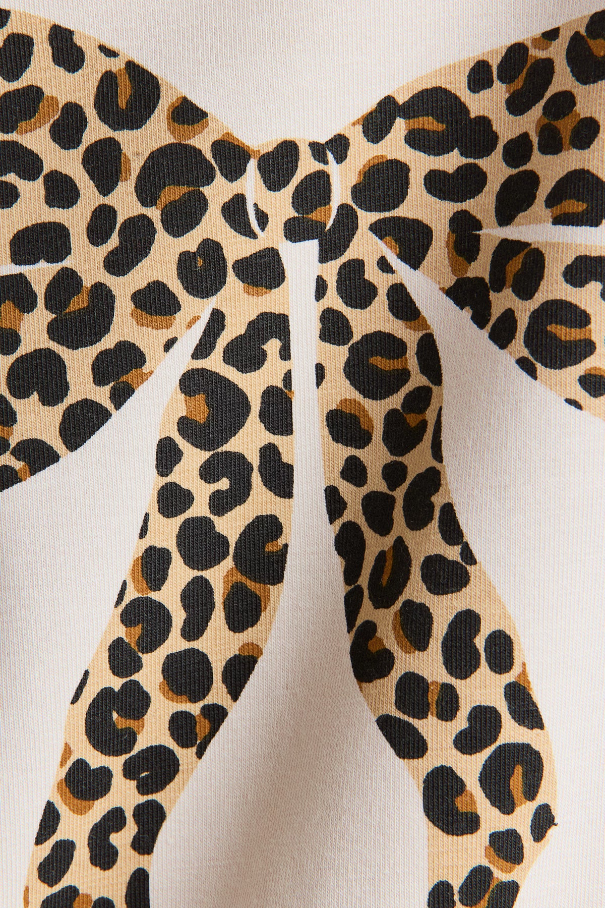 CAMISETA MANGA LARGA BEIGE CHONGO ANIMAL PRINT