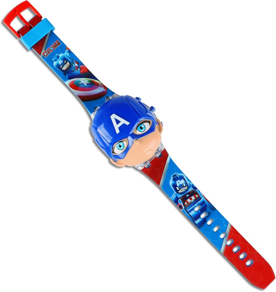 RELOJ CAPITÁN AMERICA