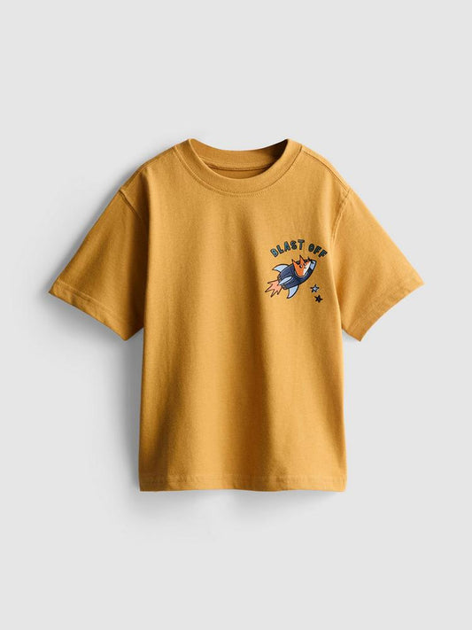 CAMISETA MOSTAZA Blast Off
