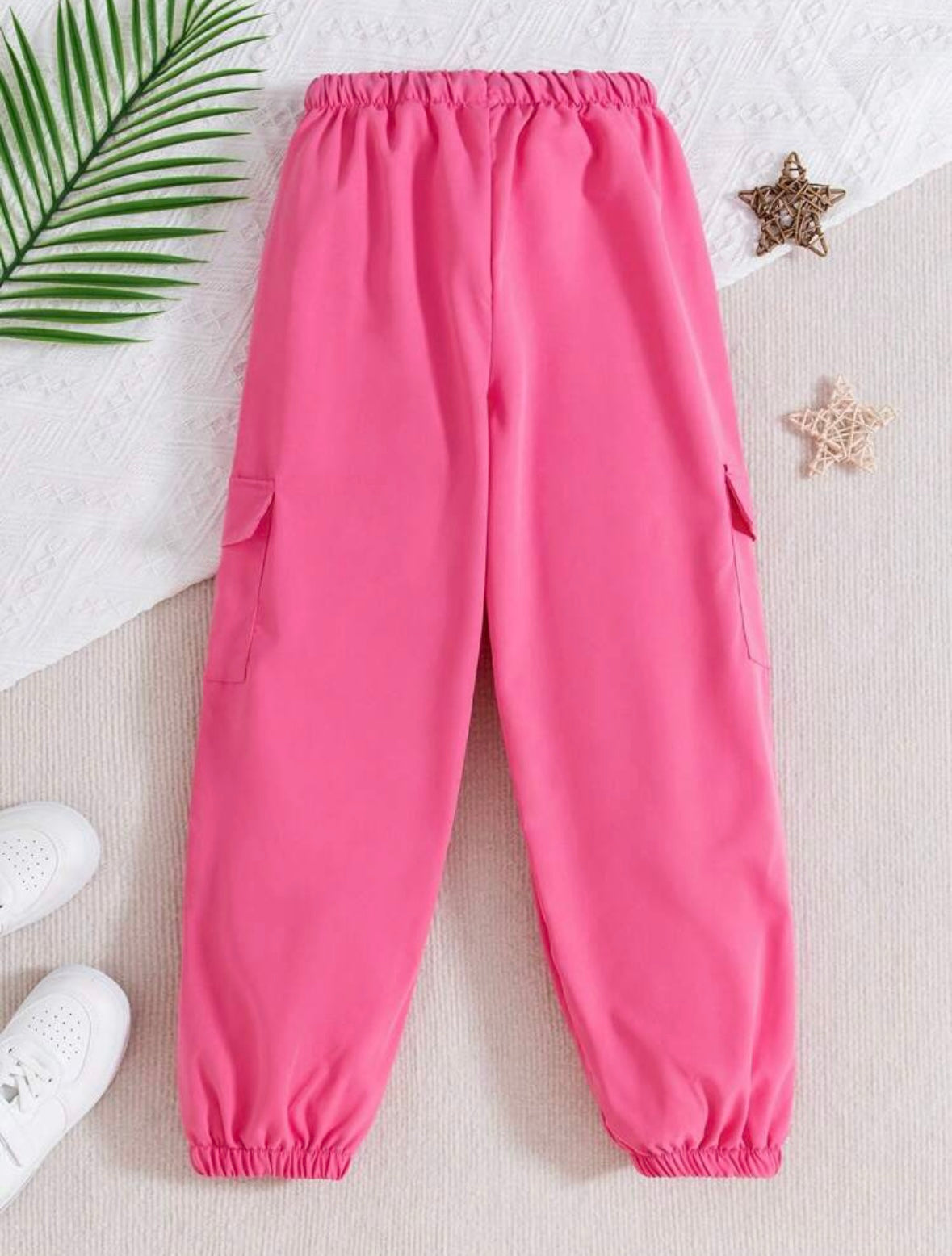 Jogger cargo Rosado