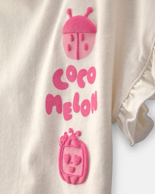 CONJUNTO SHORT ROSA COCOMELON