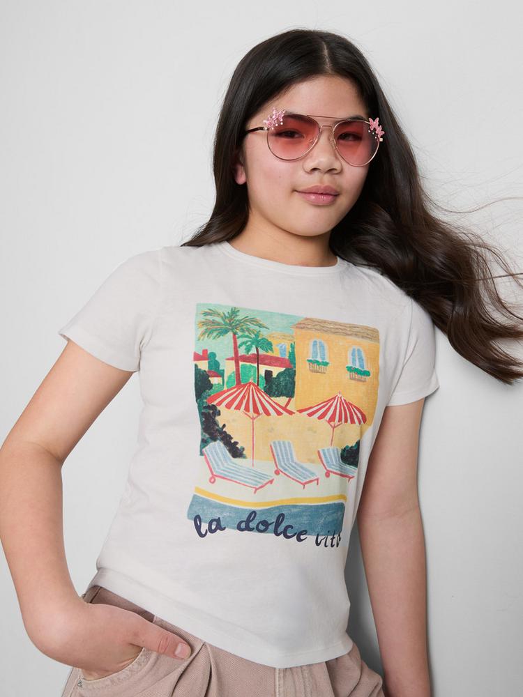 CAMISETA BLANCA ‘LA DOLCE VITA’