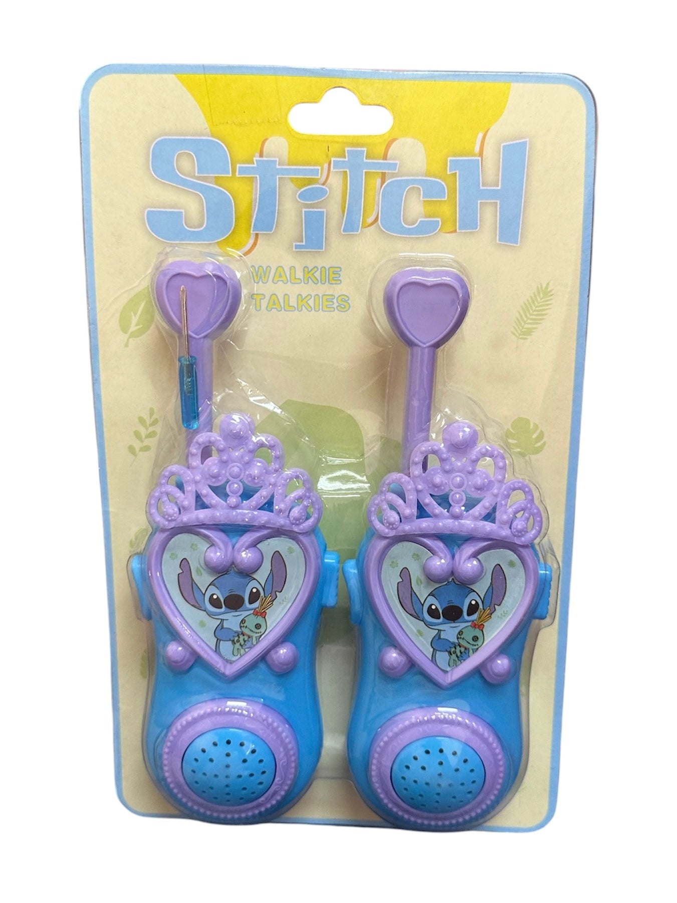 JUGUETE WALKIE TALKIES STITCH