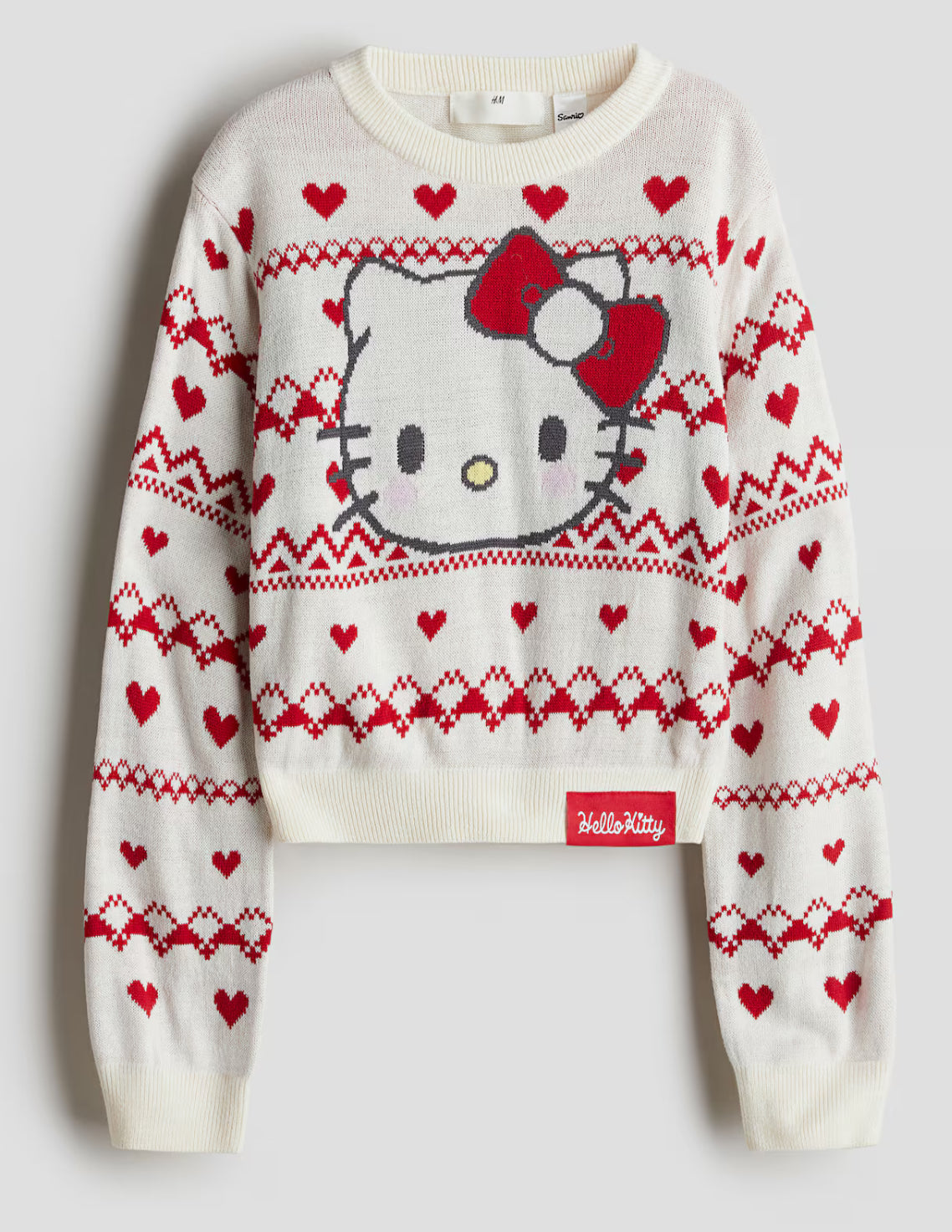 Ugly sweater Hello Kitty hm