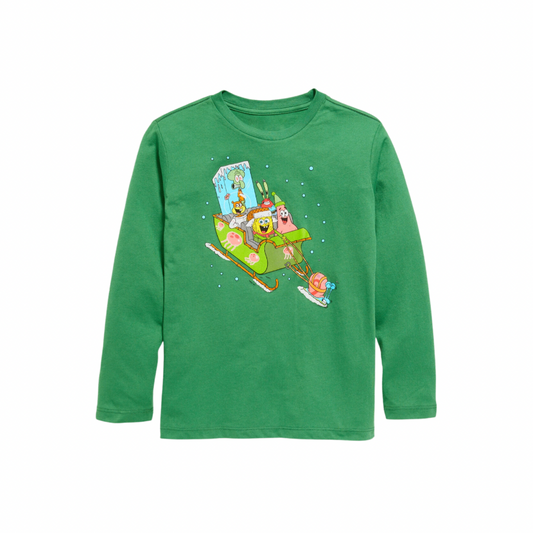 Camisa Bob Esponja Navideña