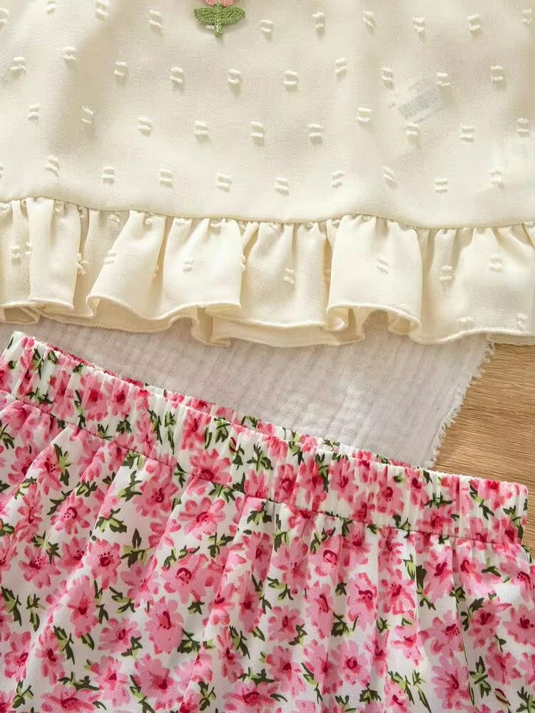 CONJUNTO PALAZO FLOREADO