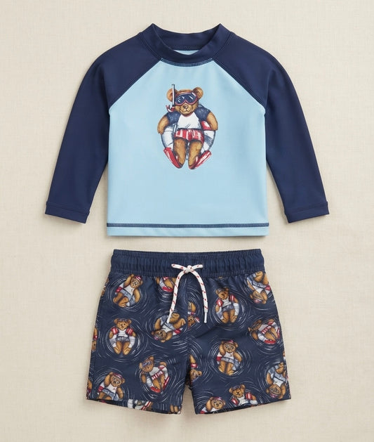 TRAJE DE BAÑO BEBÉ OSITO