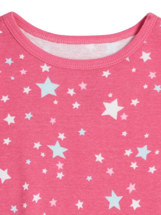 Pijama Rosada de estrellas