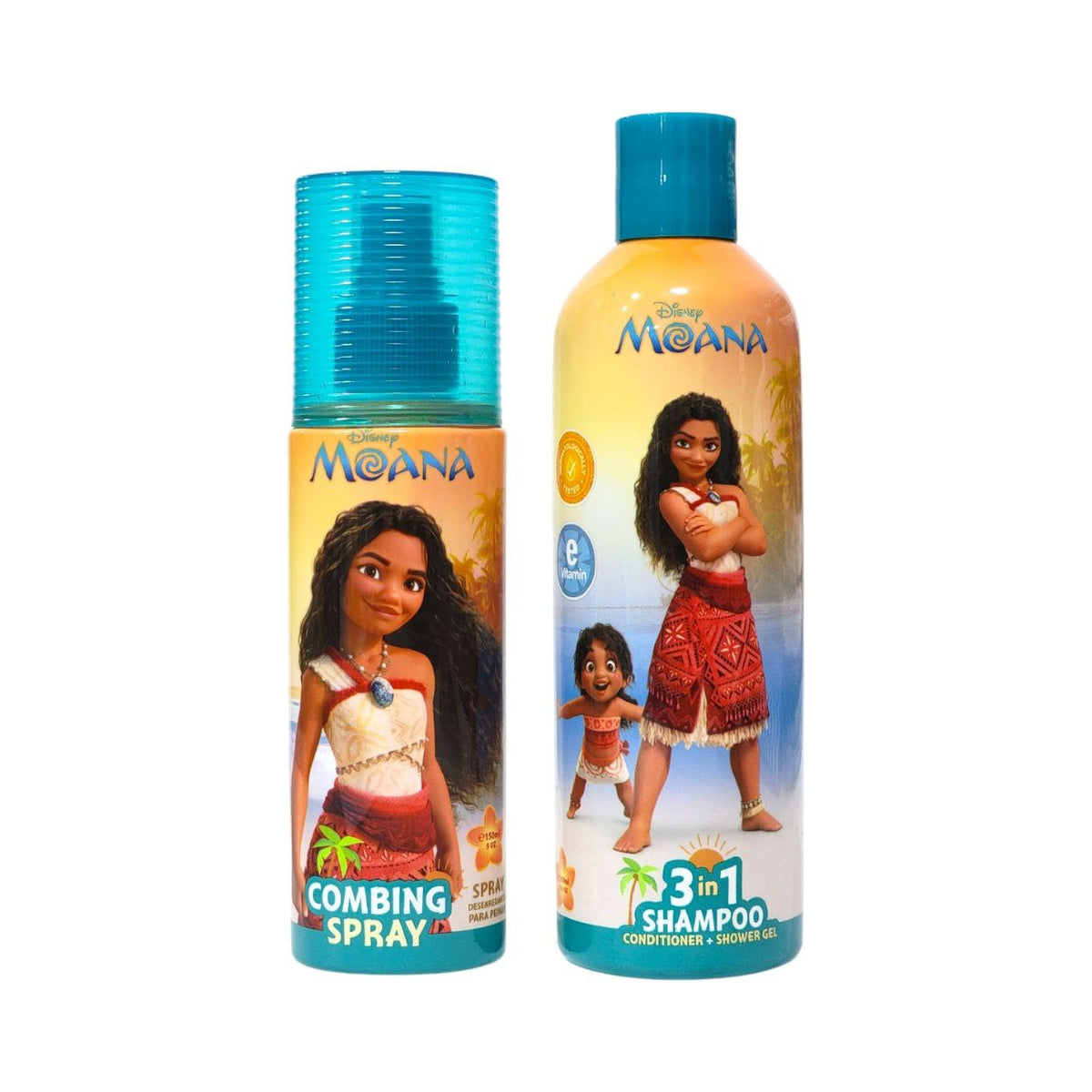SET DE SHAMPOO Y SPRAY DESENREDADOR MOANA