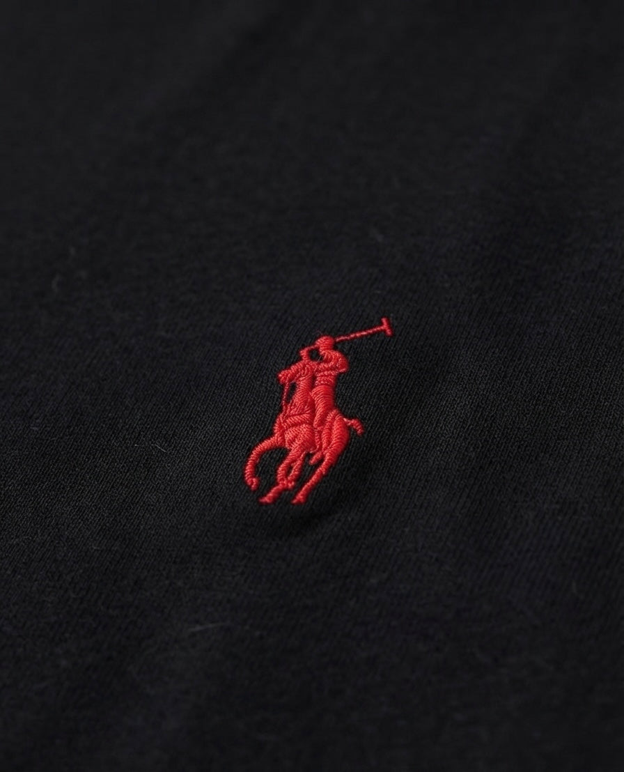 CAMISETA NEGRA POLO