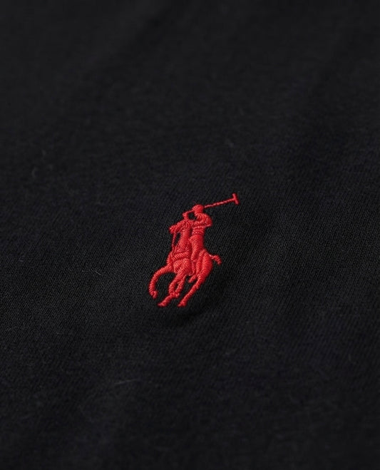 CAMISETA NEGRA POLO