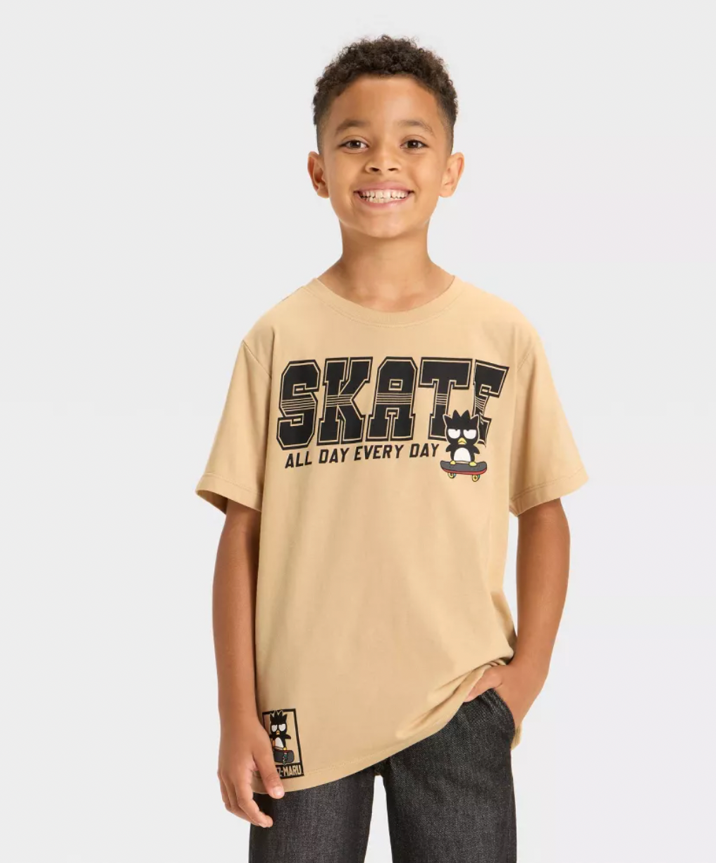 Camiseta Skate crema