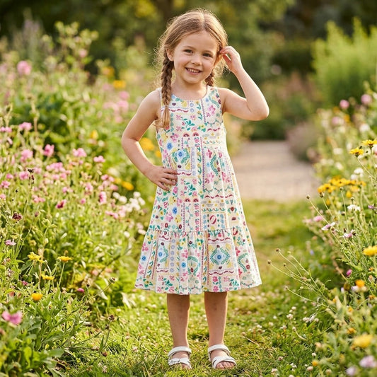 VESTIDO ESTAMPADO DE FLORES