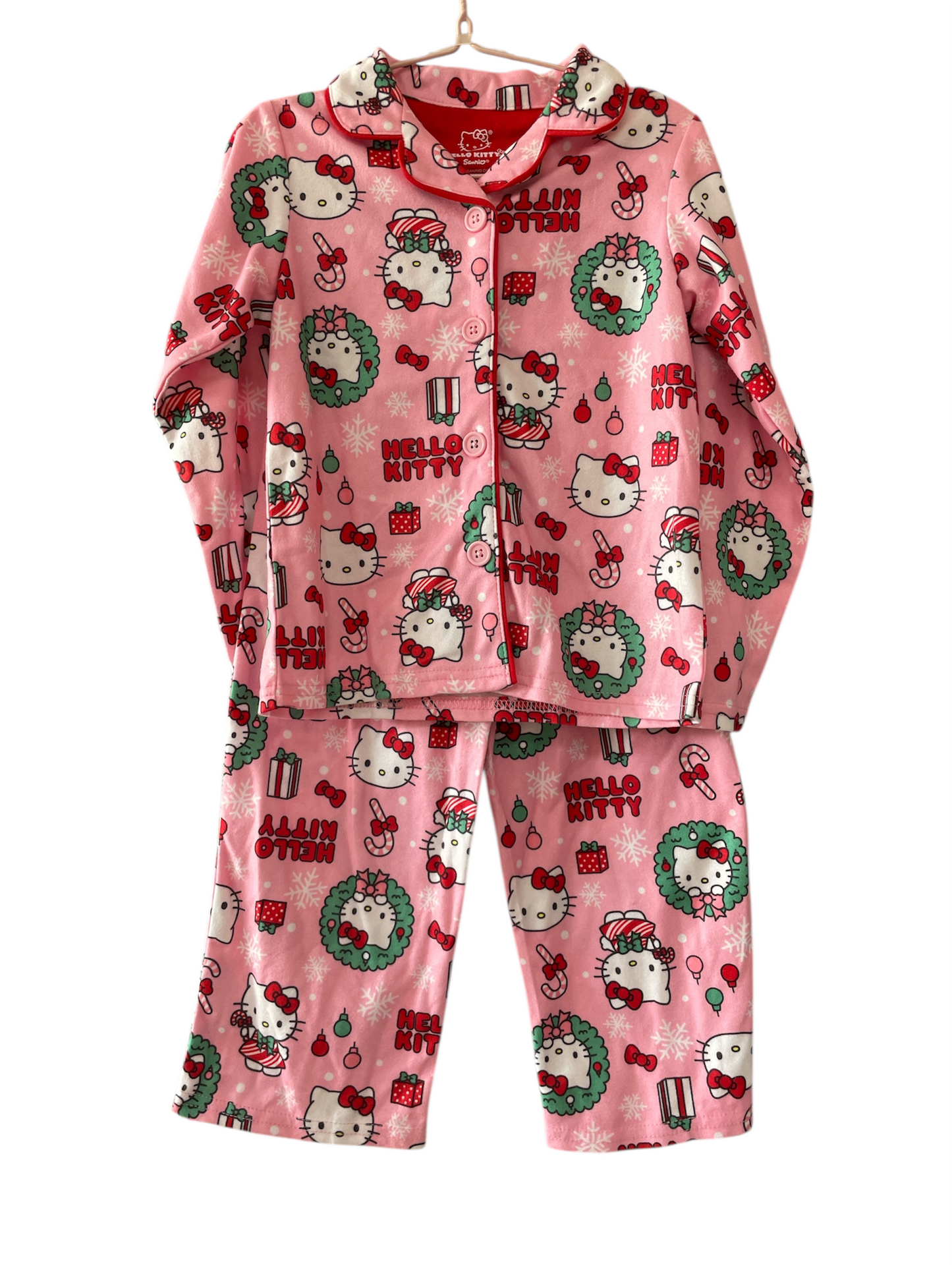 PIJAMA NAVIDEÑA HELLO KITTY