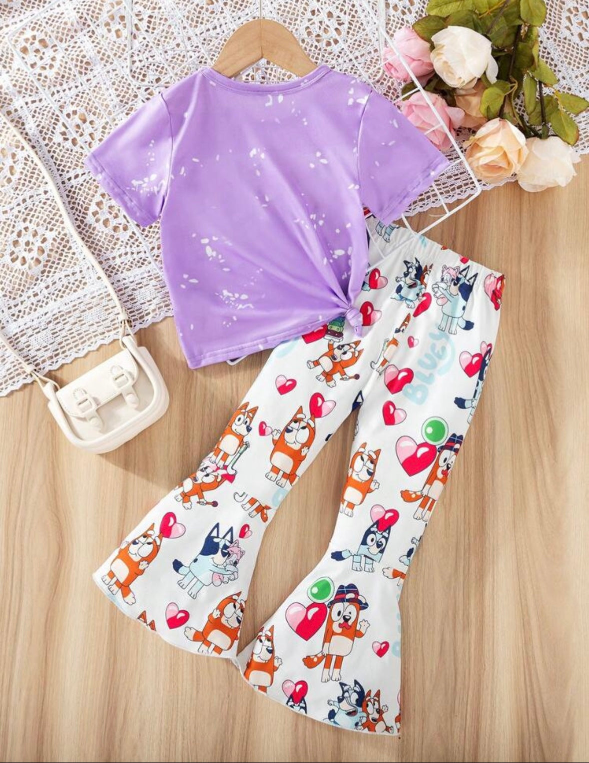 Set bluey camisa y pantalón campana