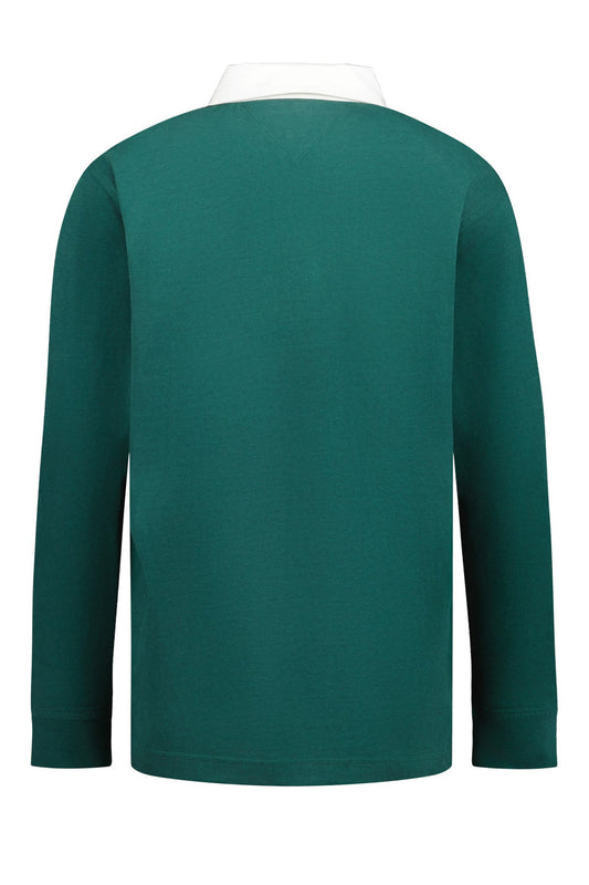 CAMISETA POLO VERDE MANGA LARGA TOMMY HILFIGER