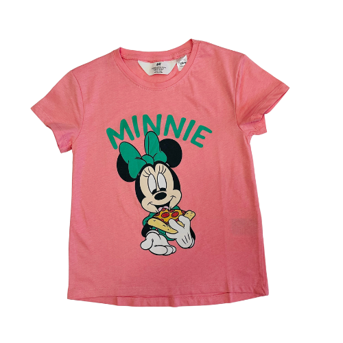 Camisa Minnie Pizza