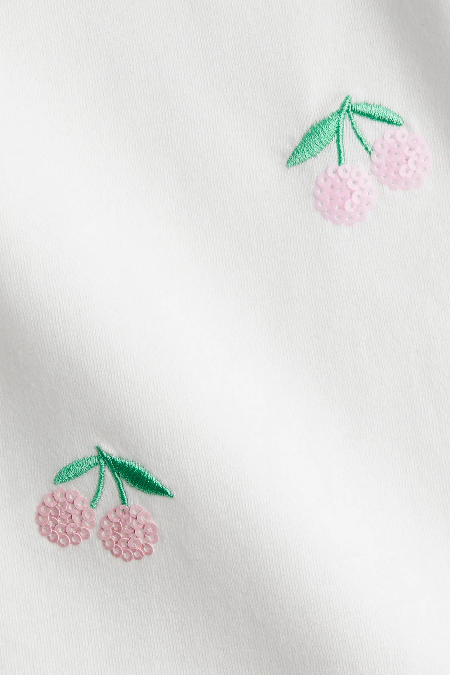 Camisa cerezas lentejuelas