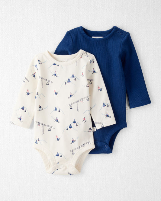 Set de Mamelucos Azul Little Planet
