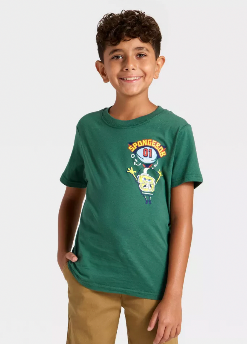 Camiseta verde Bob Esponja