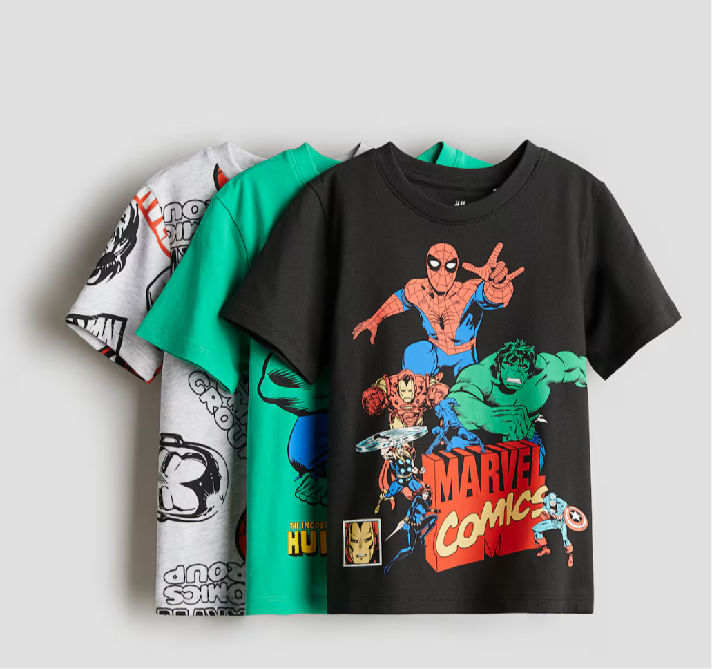 Camisetas Marvel